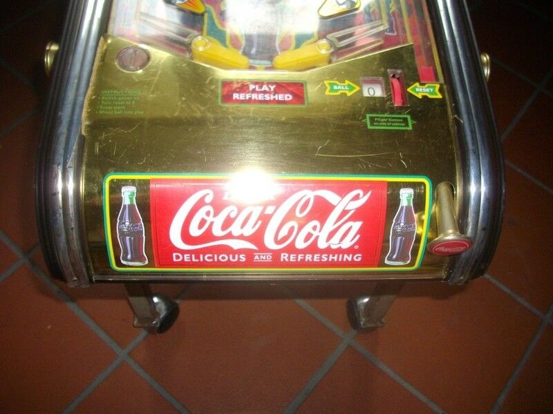 Coca Cola pinball machines