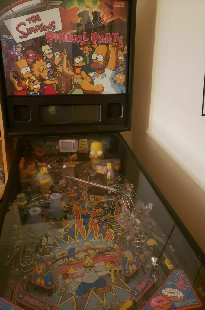 buy real 2003 Simpsons pinball machine Stern Pinball ebay