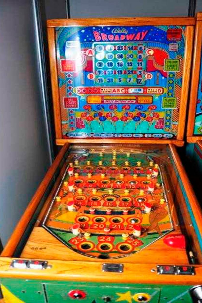 bingo pinball machine bally