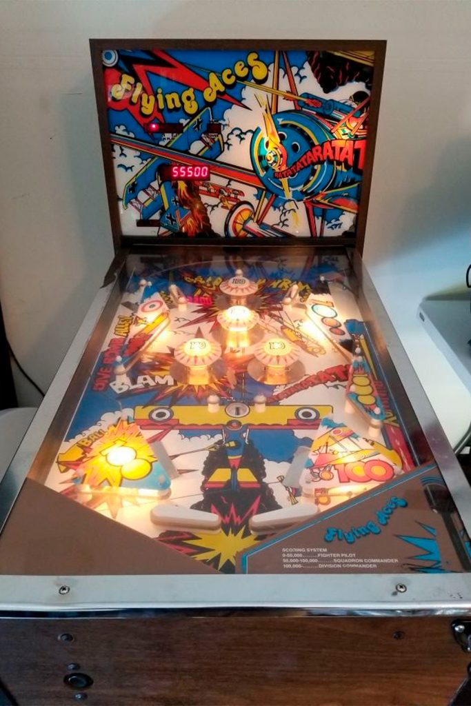 buy flying aces pinball machine ebay