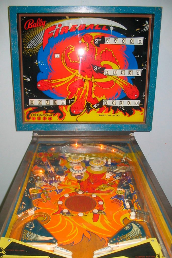fireball pinball machine bally