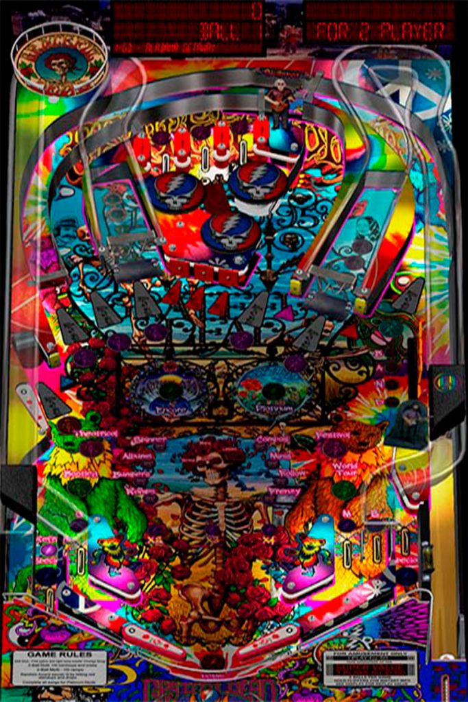 grateful dead pinball machine