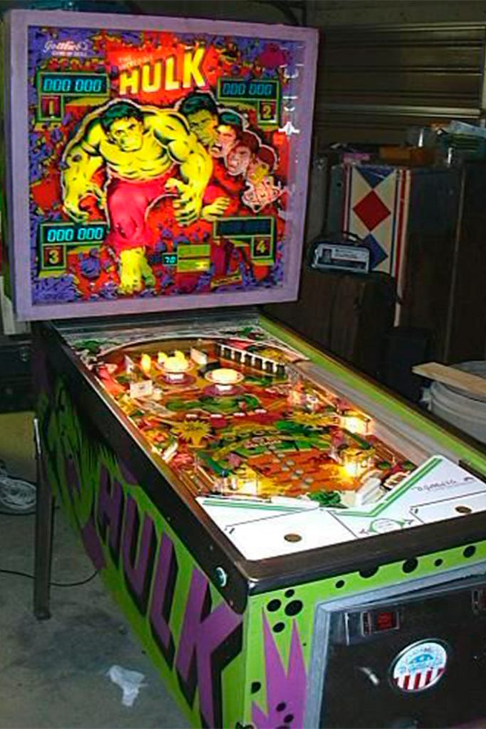 hulk pinball machine gottlieb