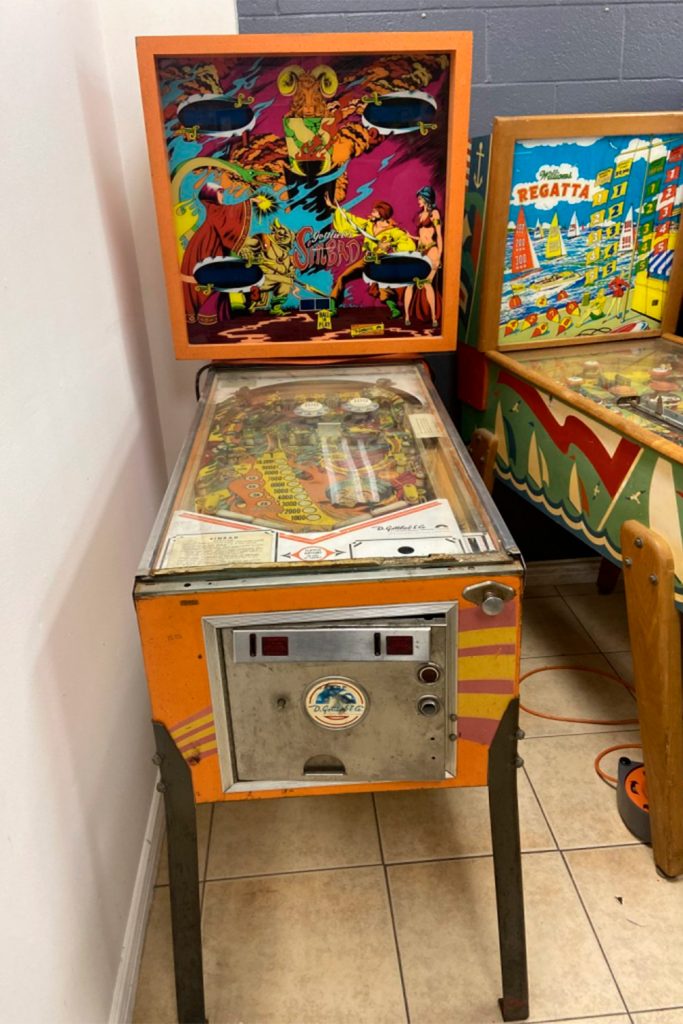 sinbad pinball machine gottlieb