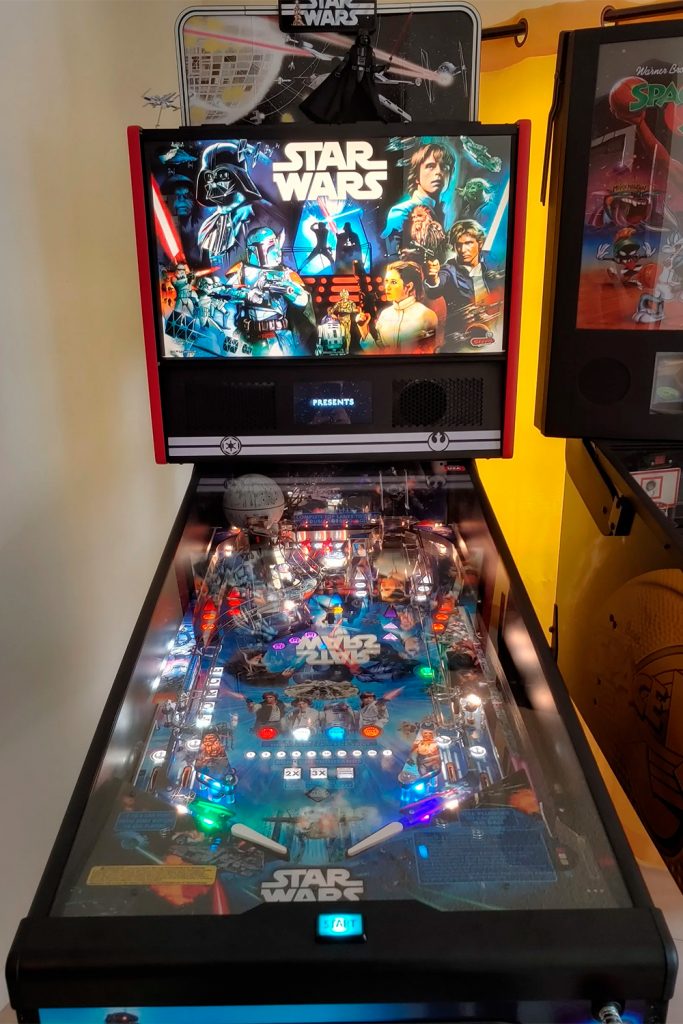 star wars pinball machine stern