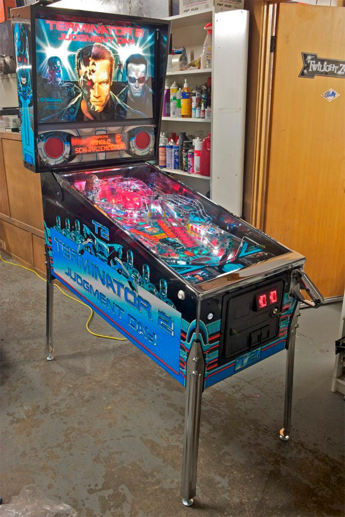 terminator 2 pinball machine williams