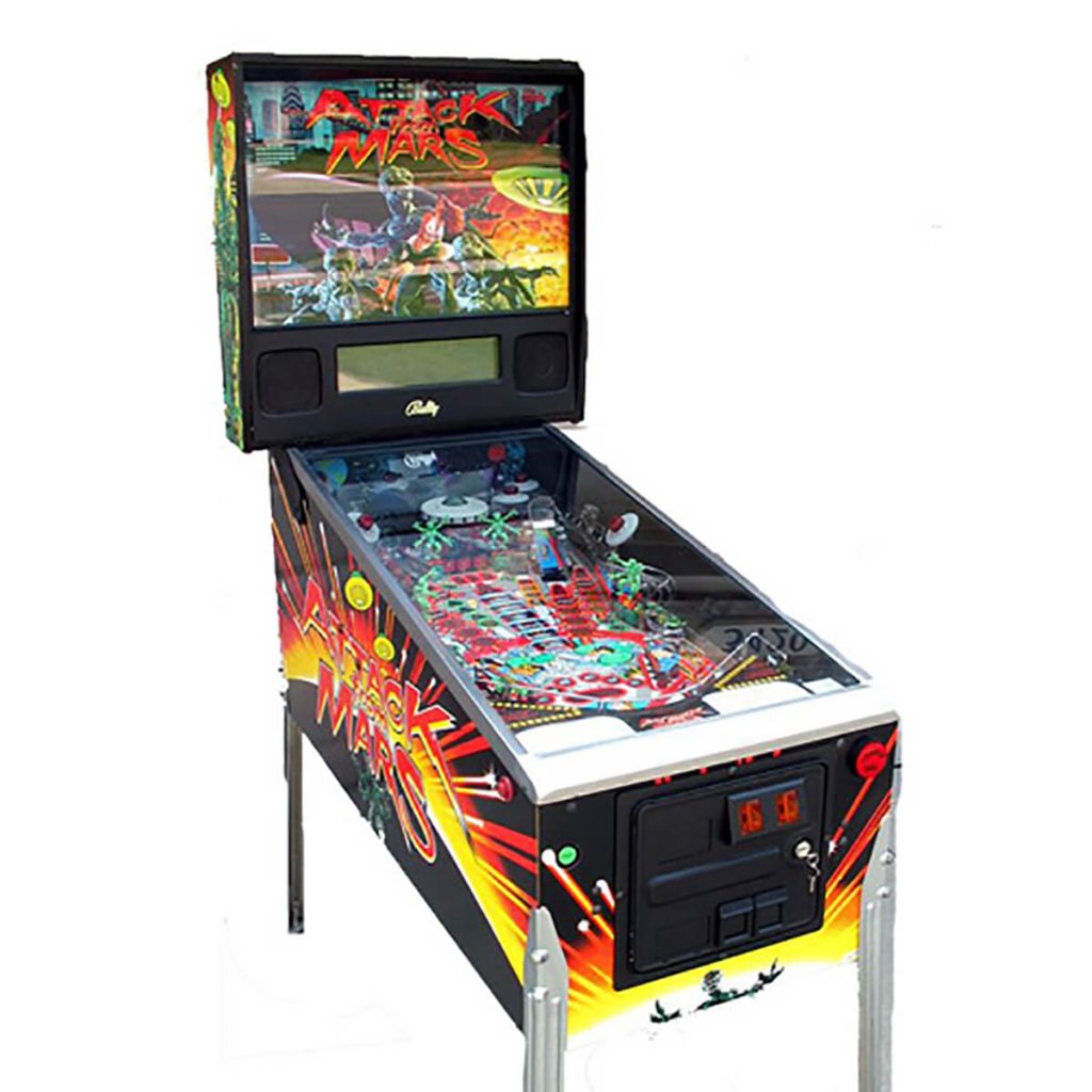 buy attack from mars pinball machine by bally thepinballcompany.com
