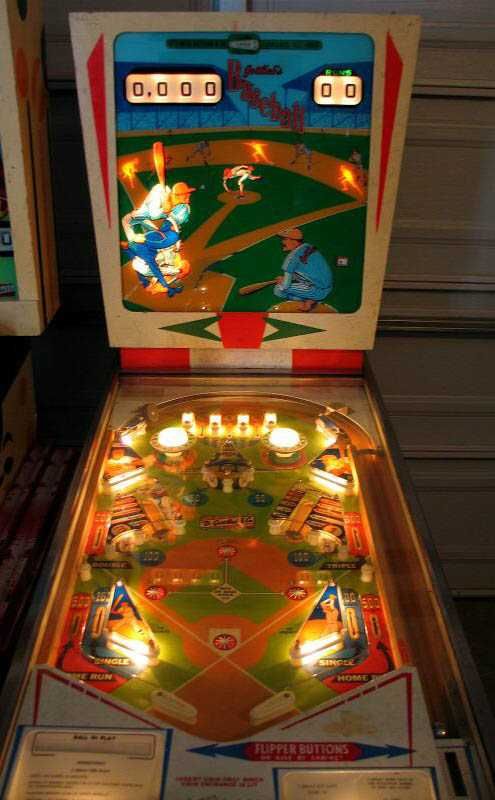buy baseball pinball machine by gottlieb ebay