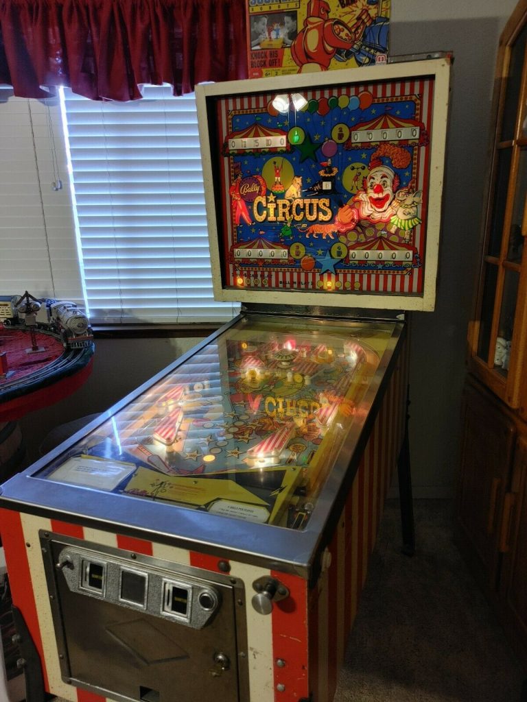 buy circus pinball machine by bally ebay