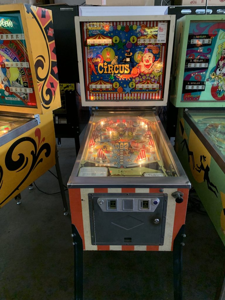 buy circus pinball machine by bally vintagearcade.net