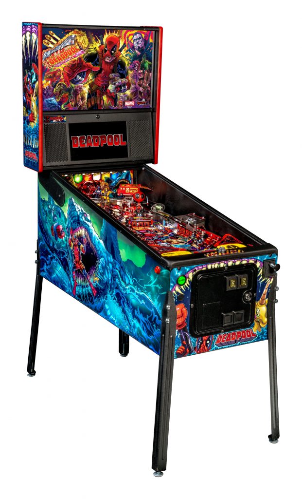 buy deadpool pinball machine premium edition thepinballcompany.com