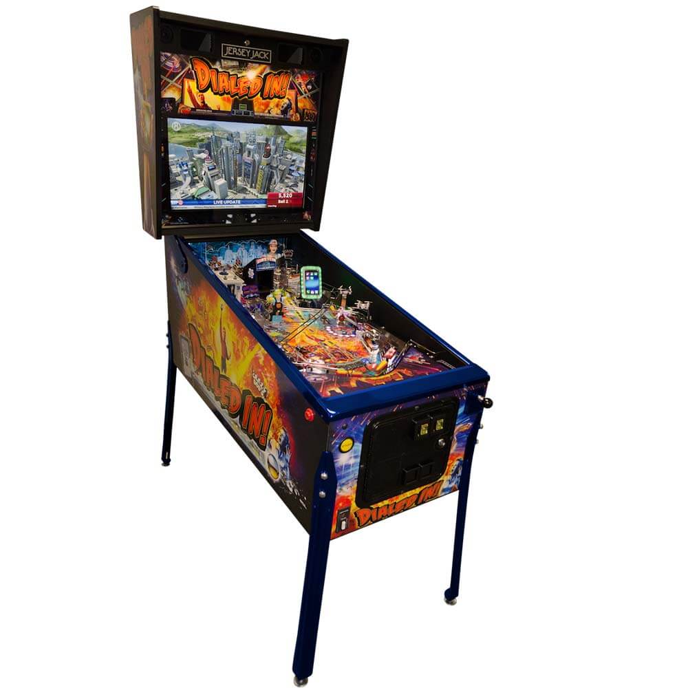 buy dialed in! limited edition pinball machine thepinballcompany.com