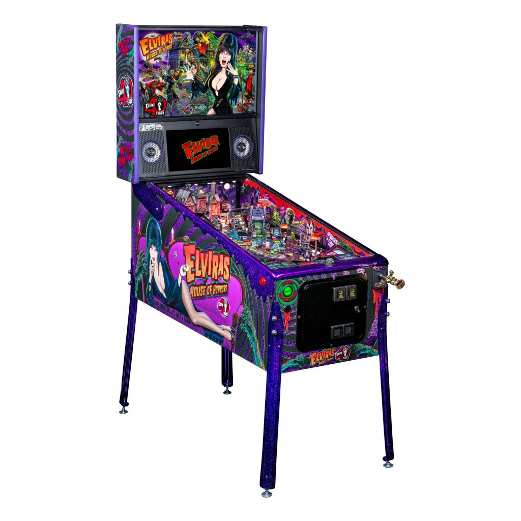 buy elvira pinball machine 40th anniversary edition thepinballcompany.com