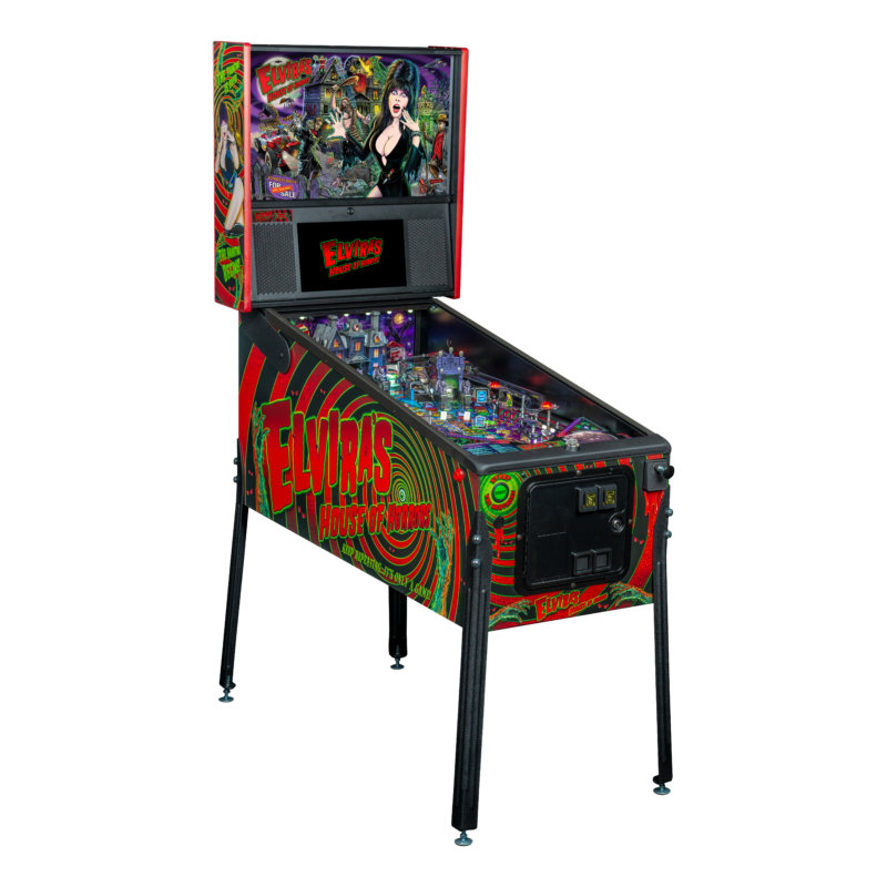buy elvira pinball machine premium edition thepinballcompany.com