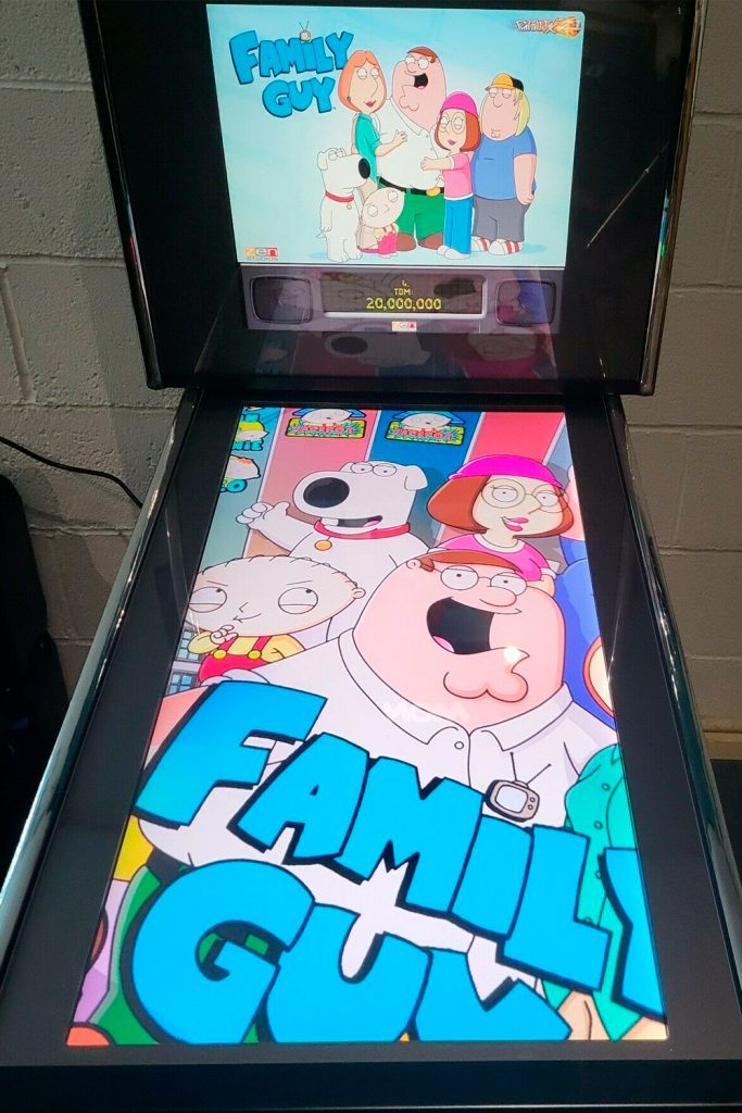 buy family guy virtual - digital pinball machine ebay