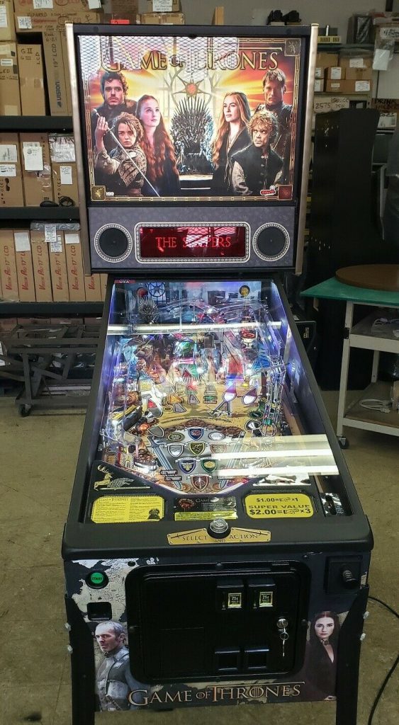 buy game of thrones pinball machine pro edition ebay