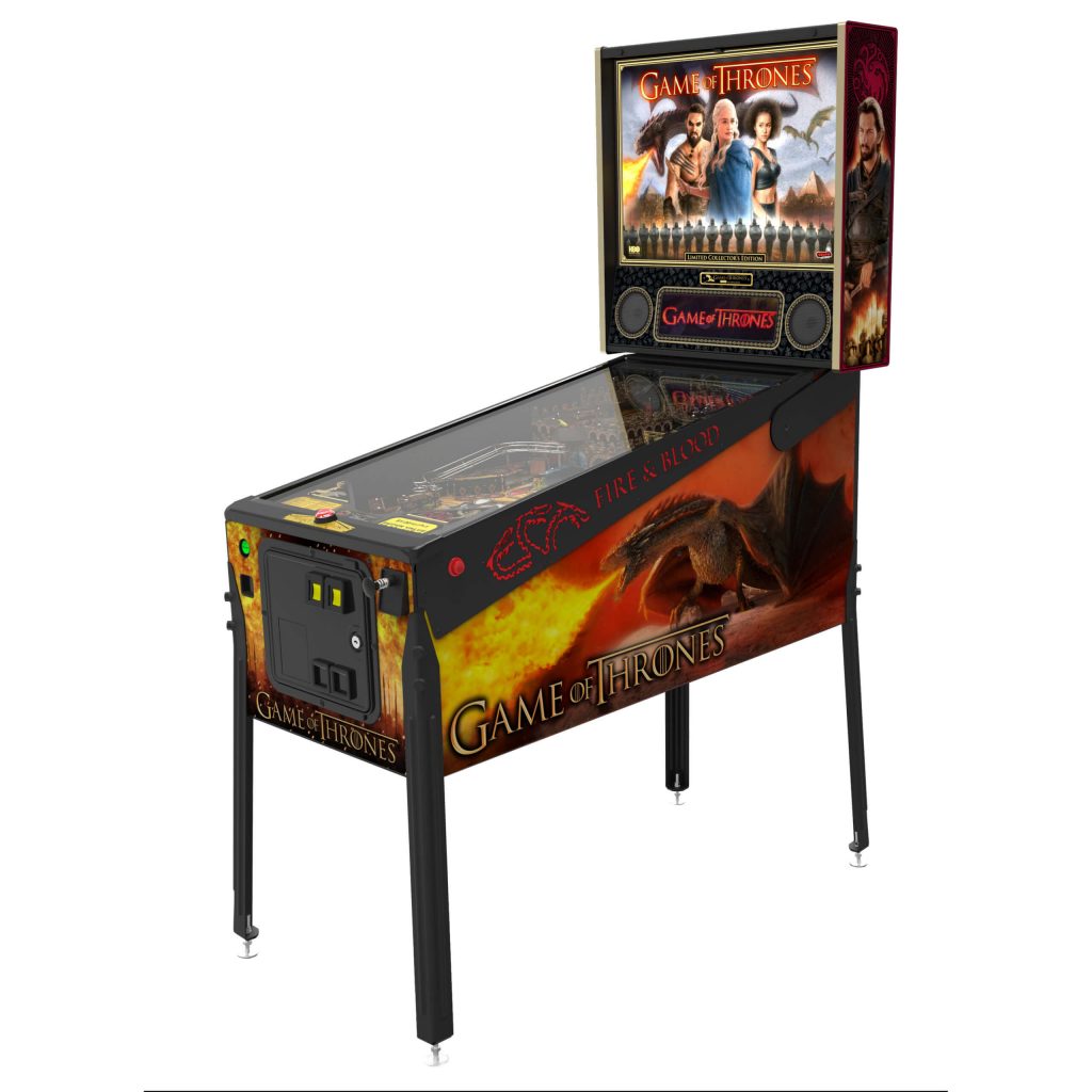 buy game of thrones pinball machine limited edition thepinballcompany.com