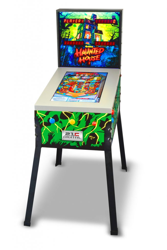 buy haunted house virtual - digital pinball machine ebay