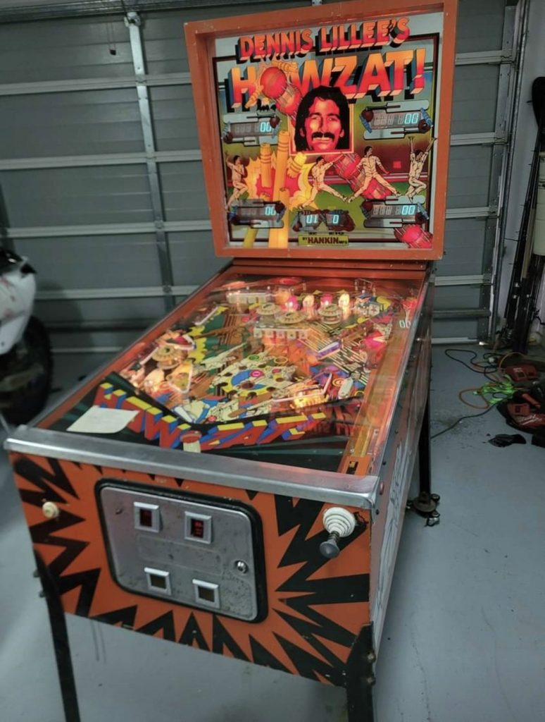 buy howzat dennis lillee pinball machine ebay