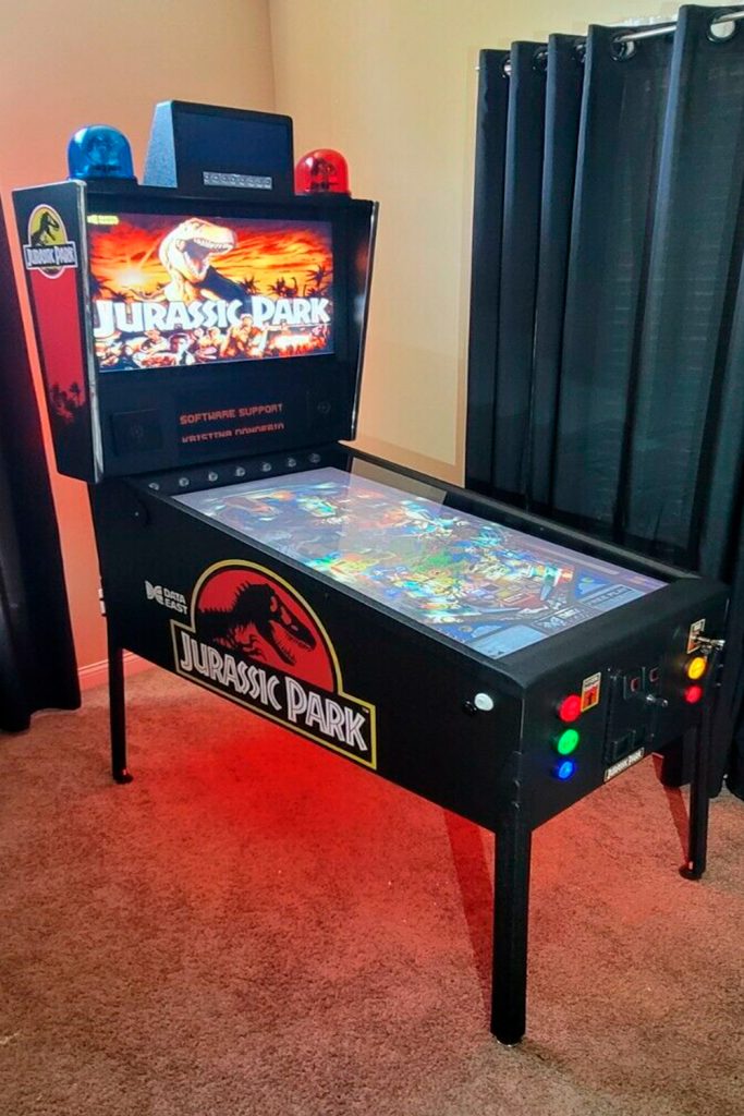 buy jurassic park virtual - digital pinball machine ebay
