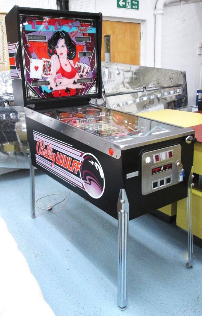buy bally's lady luck pinball machine ebay