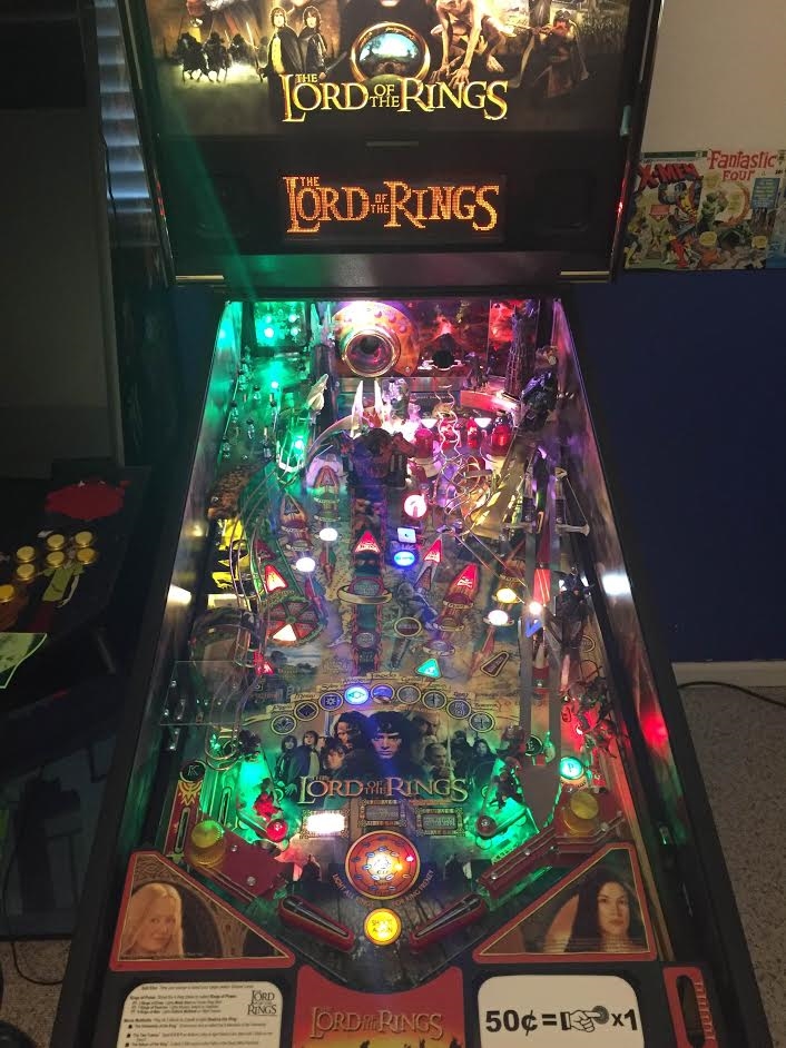buy lord of the rings pinball machine limited edition ebay