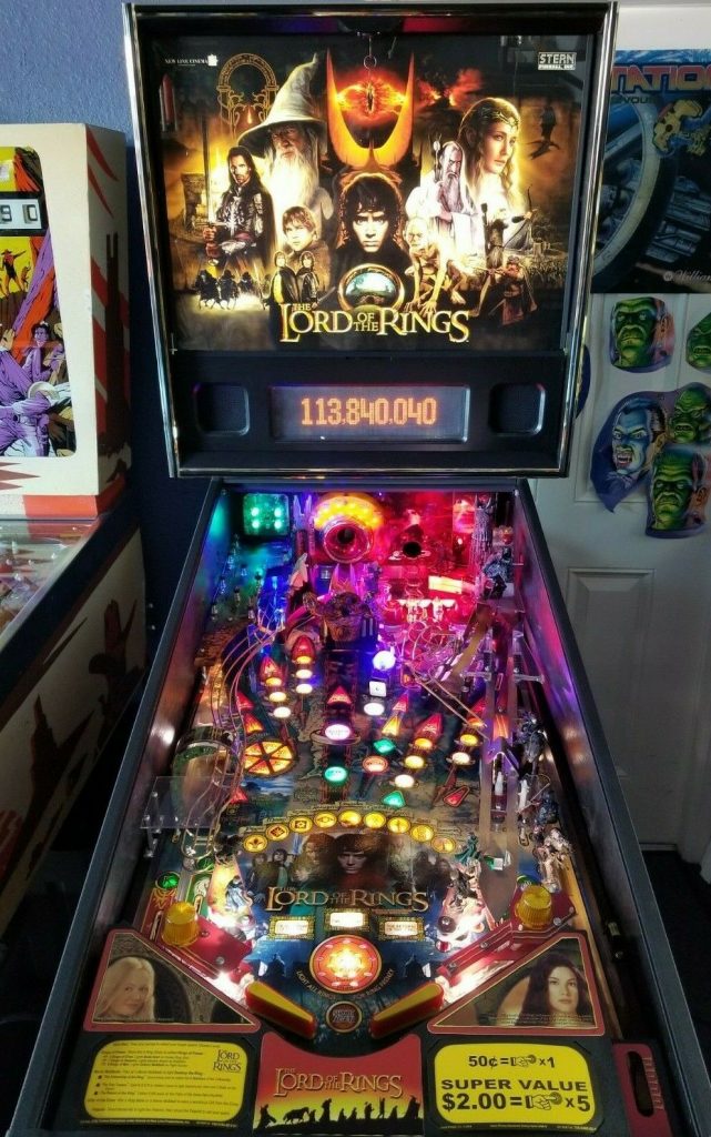 buy lord of the rings pinball machine standard edition ebay