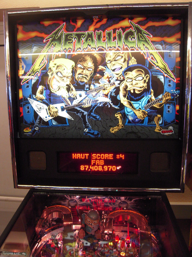 buy metallica pinball machine pro edition ebay