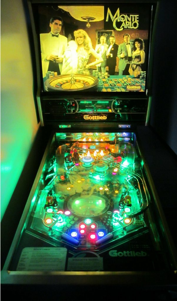 buy monte carlo pinball machine by gottlieb ebay