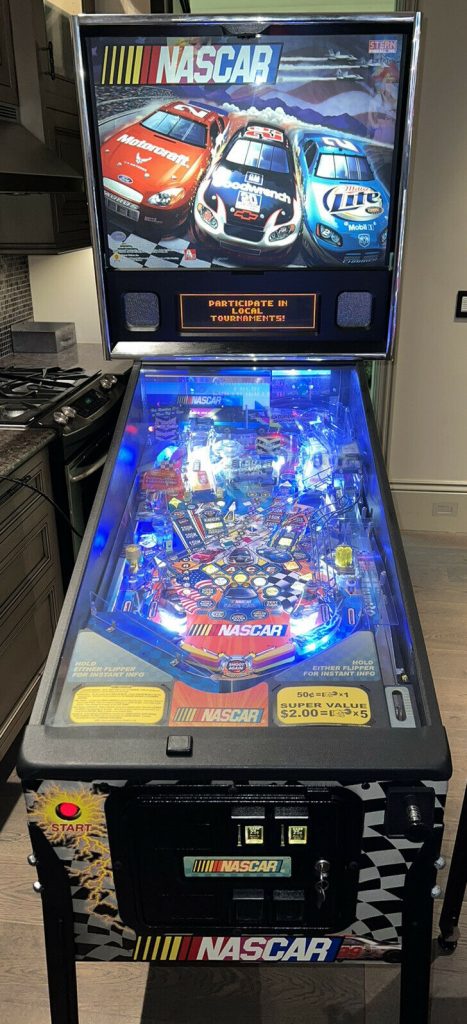 buy nascar pinball machine ebay