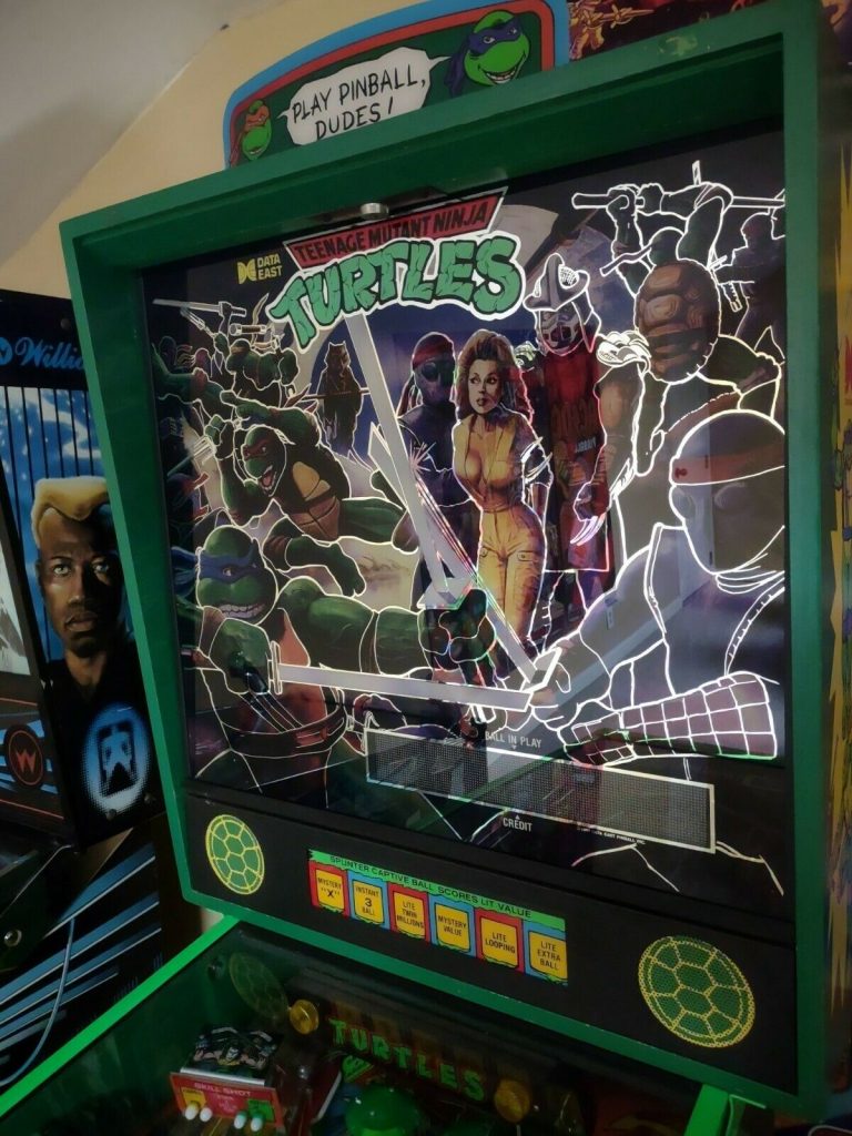 buy ninja turtles pinball machine by data east ebay
