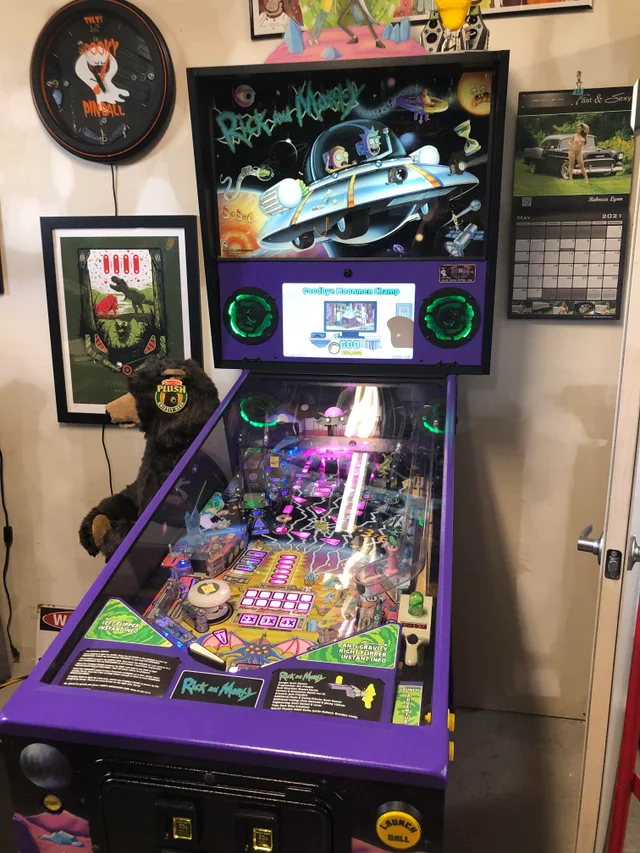 buy rick and morty pinball machine ebay