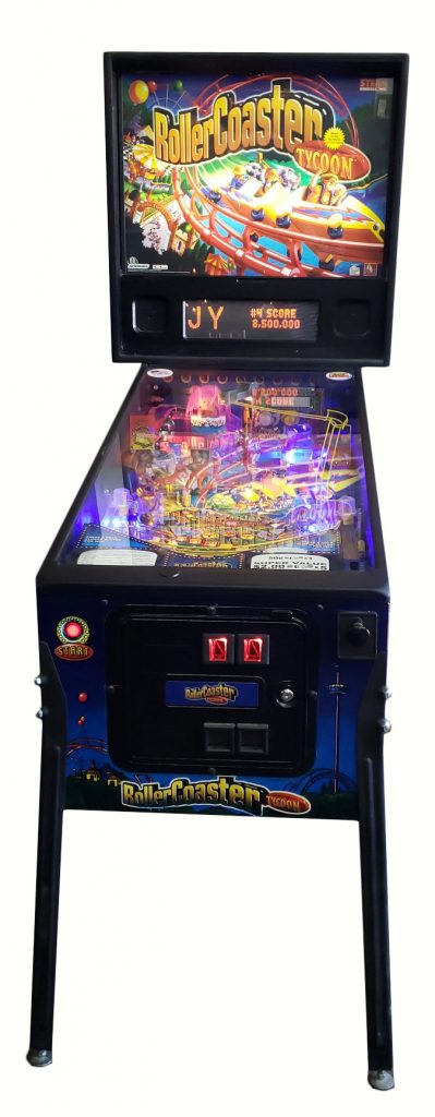 buy roller coaster pinball machine by stern vintagearcade.net