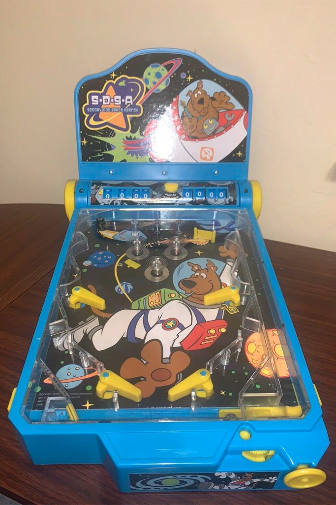 buy scooby doo tabletop pinball machine ebay