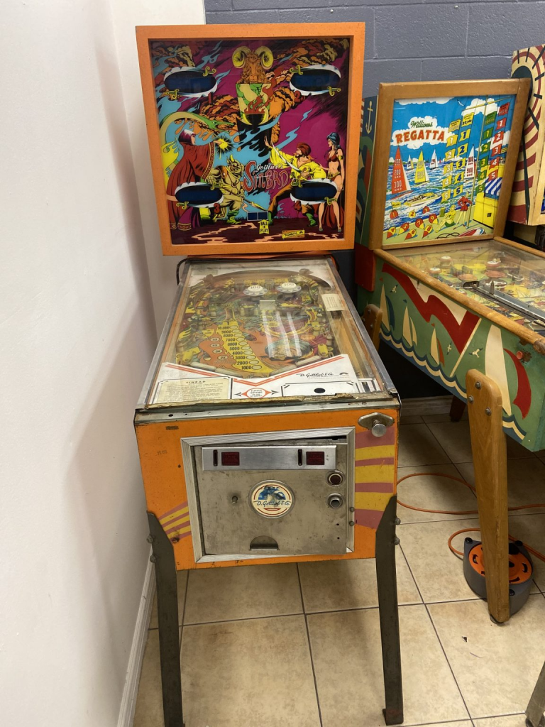 buy sinbad pinball machine vintagearcade.com