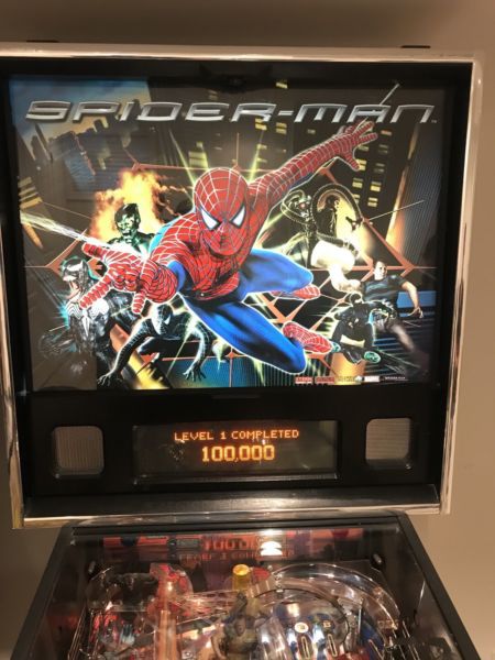 buy spiderman pinball machine by stern ebay