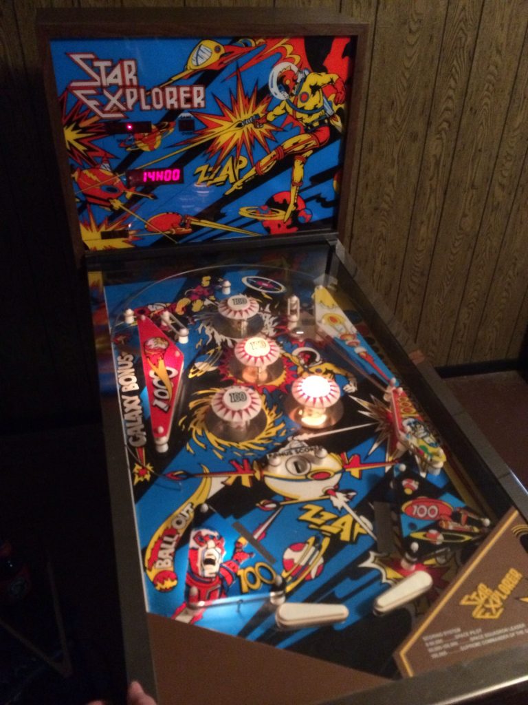 buy star explorer pinball machine ebay