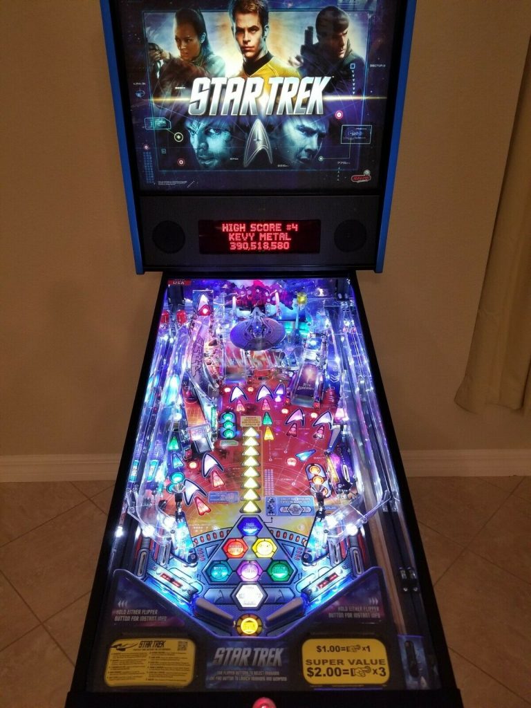buy star trek pinball machine by stern ebay
