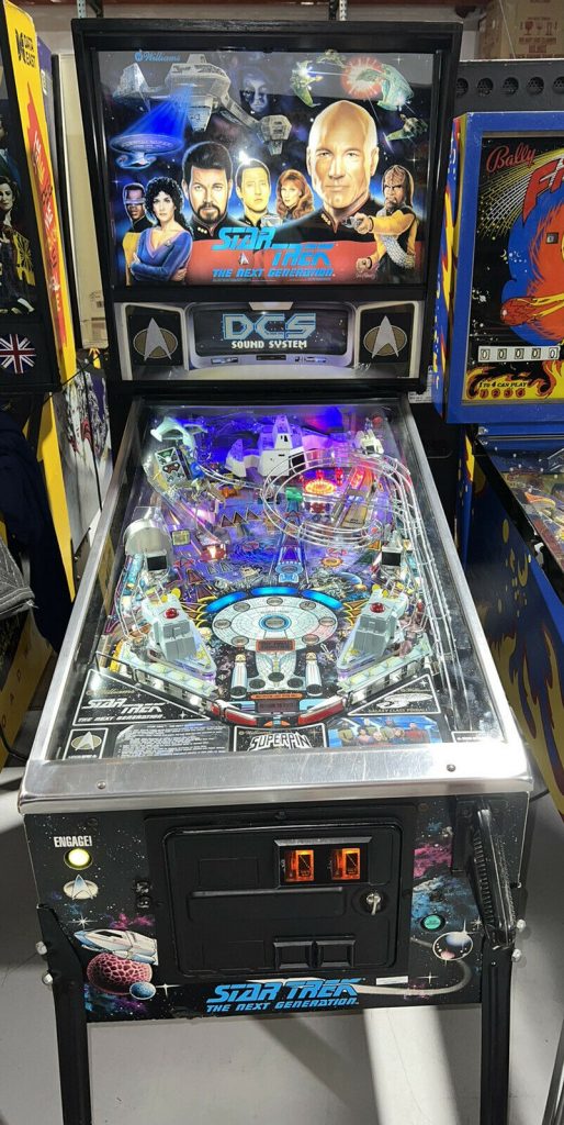 buy star trek pinball machine by williams ebay