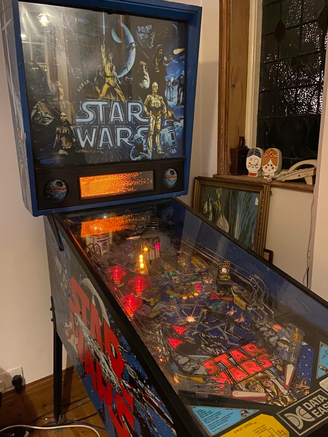 buy star wars pinball machine by data east ebay