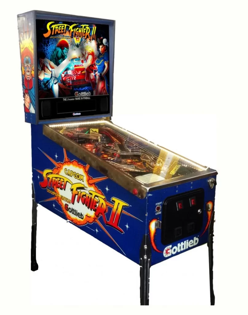 buy street fighter pinball machine libertygames.co.uk