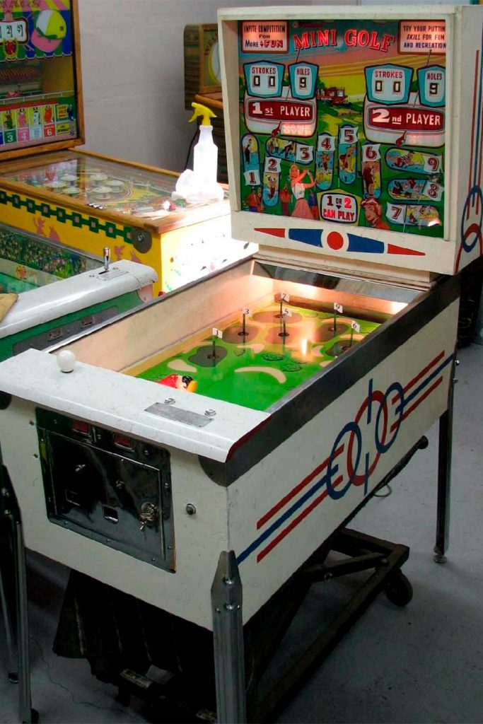 golf pinball machine williams