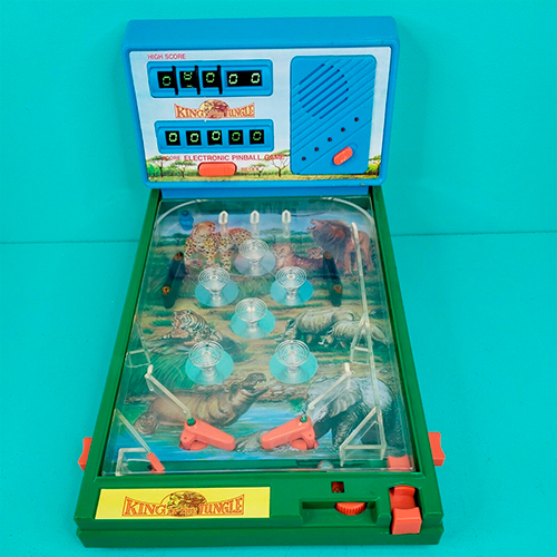 king of the jungle mini pinball machine