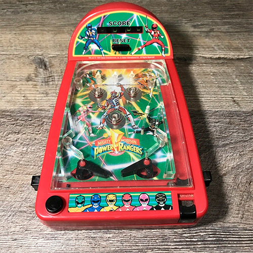 power rangers mini pinball machine