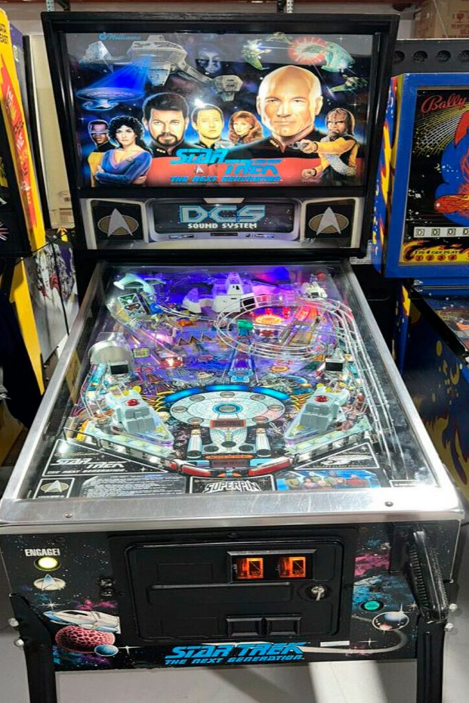 star trek pinball machine williams