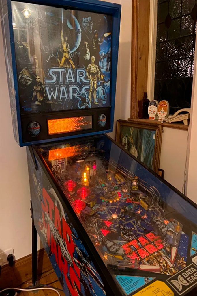 star wars pinball machine data east