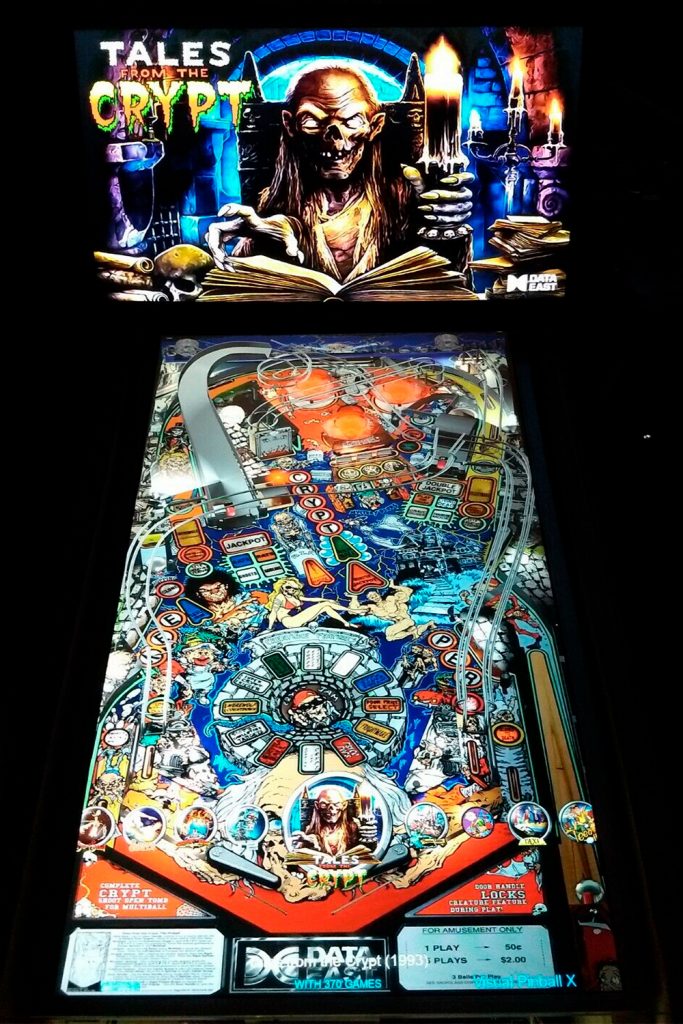 tales from the crypt virtual - digital pinball machine
